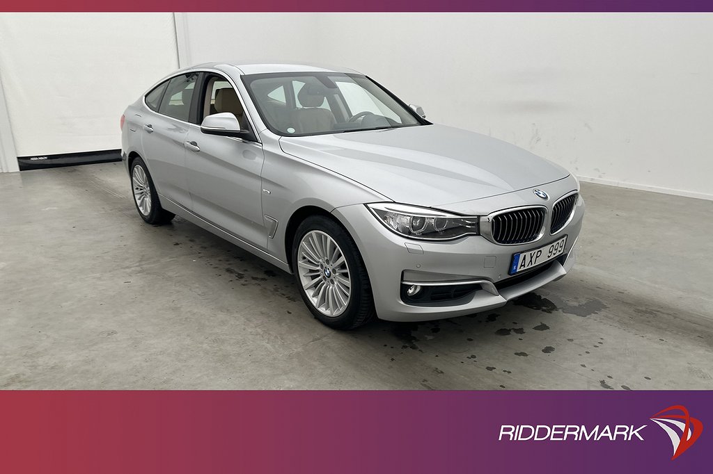 BMW 320 d xDrive Gran Turismo Luxury Line Sensorer Skinn