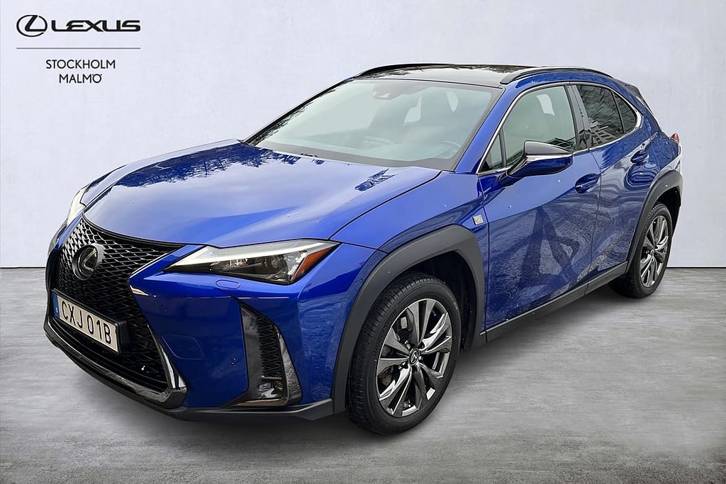 Lexus UX 250h F Sport Design 184hk P-värm Navi B-kamera Keyless