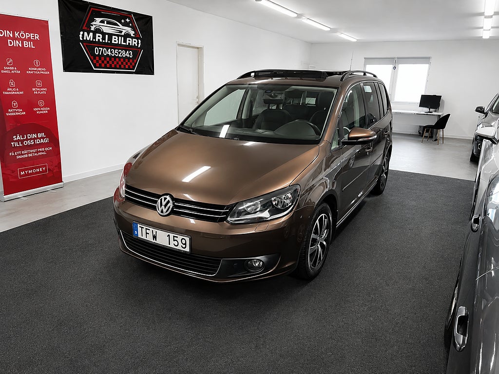 Volkswagen Touran 7-seater 1.6 TDI DPF BMT Masters Ny kamrem & nyservad