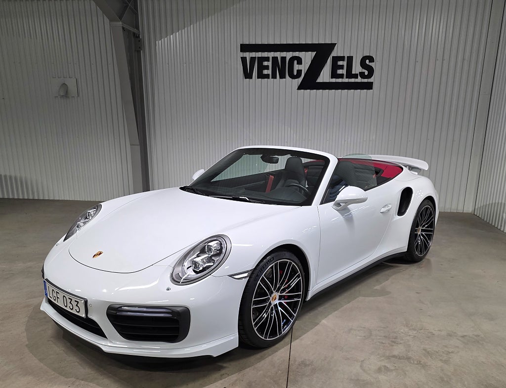 Porsche 911 Turbo Cab PDK Sport Chrono 540hk 1300 mil