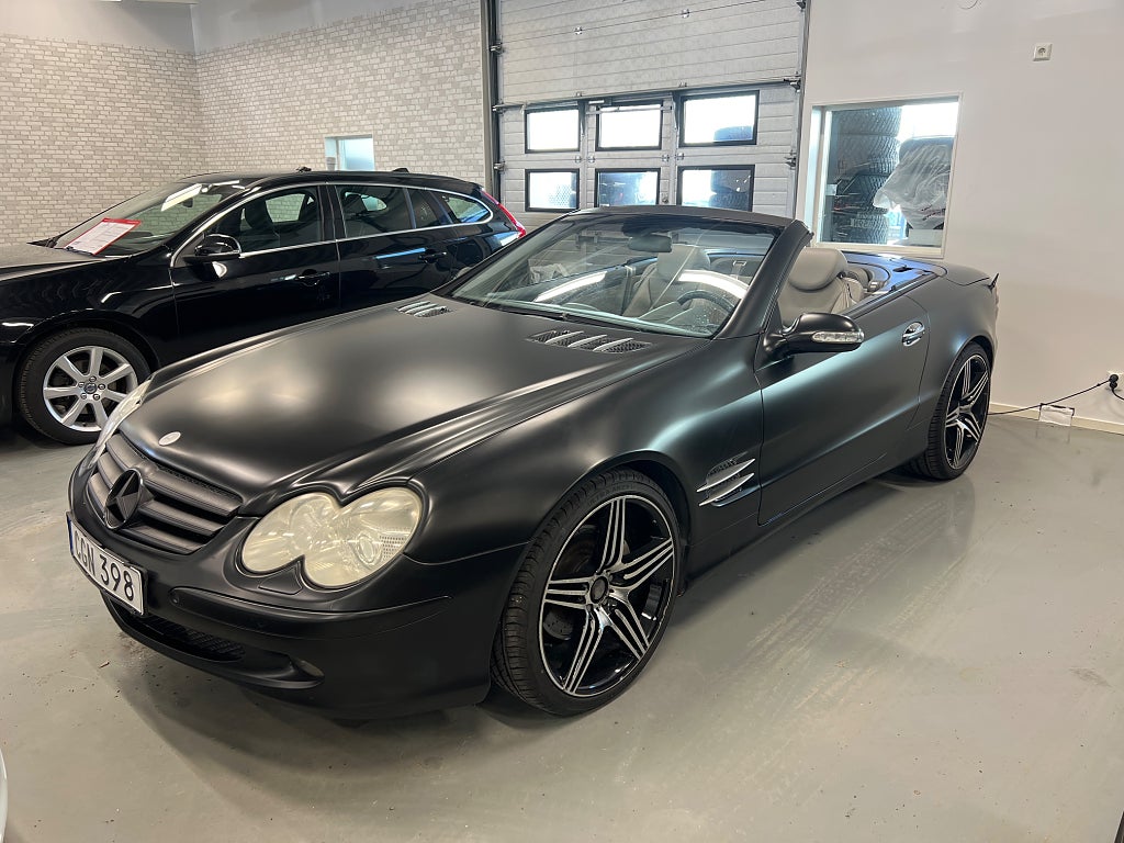 Mercedes-Benz SL500 500 SL 5G-Tronic Cab V8 306 Hk Nedsatt pris 129900 Kr