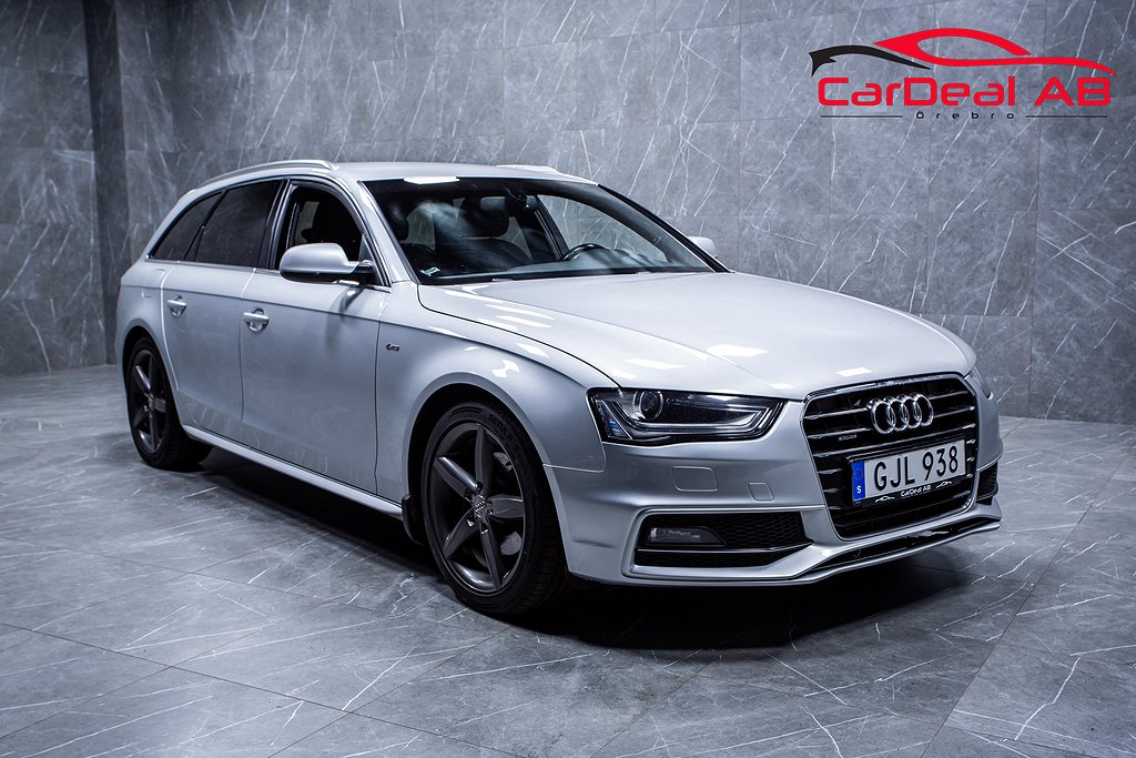 Audi A4 Avant 2.0 TDI Quattro S-Line Svart innertak Dragkrok