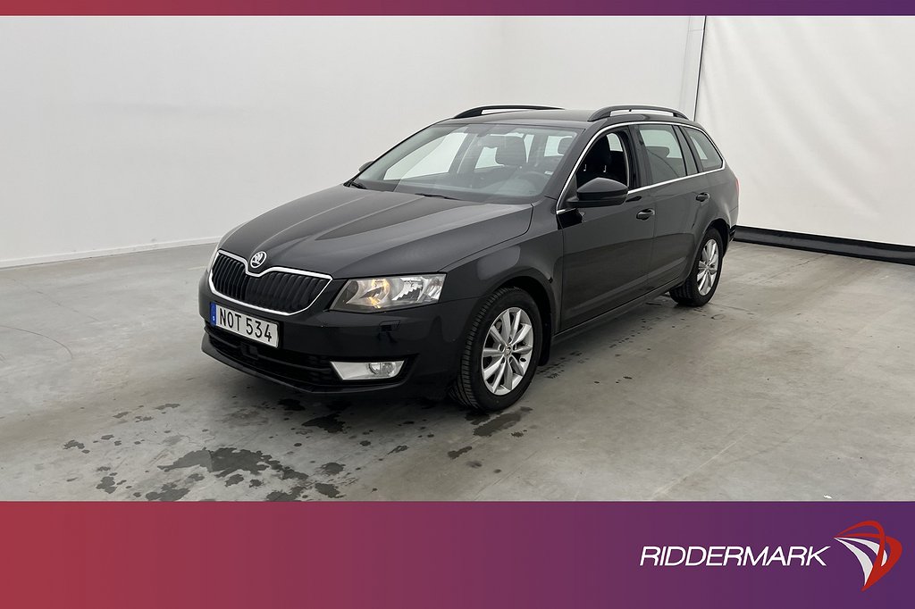 Skoda Octavia Kombi 1.6 TDI 110hk Sensorer Farthållare Drag