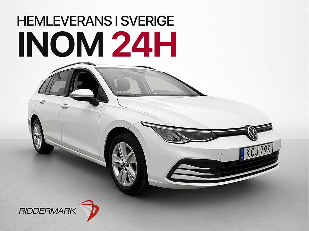 Volkswagen Golf 1.5 eTSI 150hk Rattvärme CarPlay 1-Äga Moms