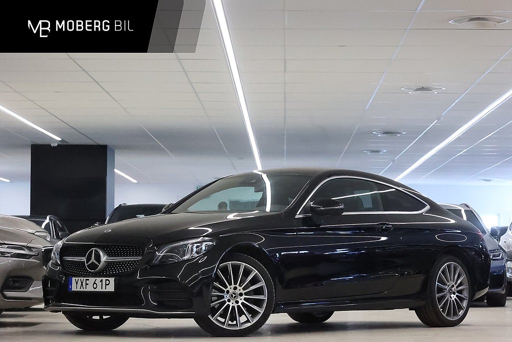 Mercedes-Benz C C 220 d 4M 194hk AMG Line Burmester Pano Navi B-Kamera