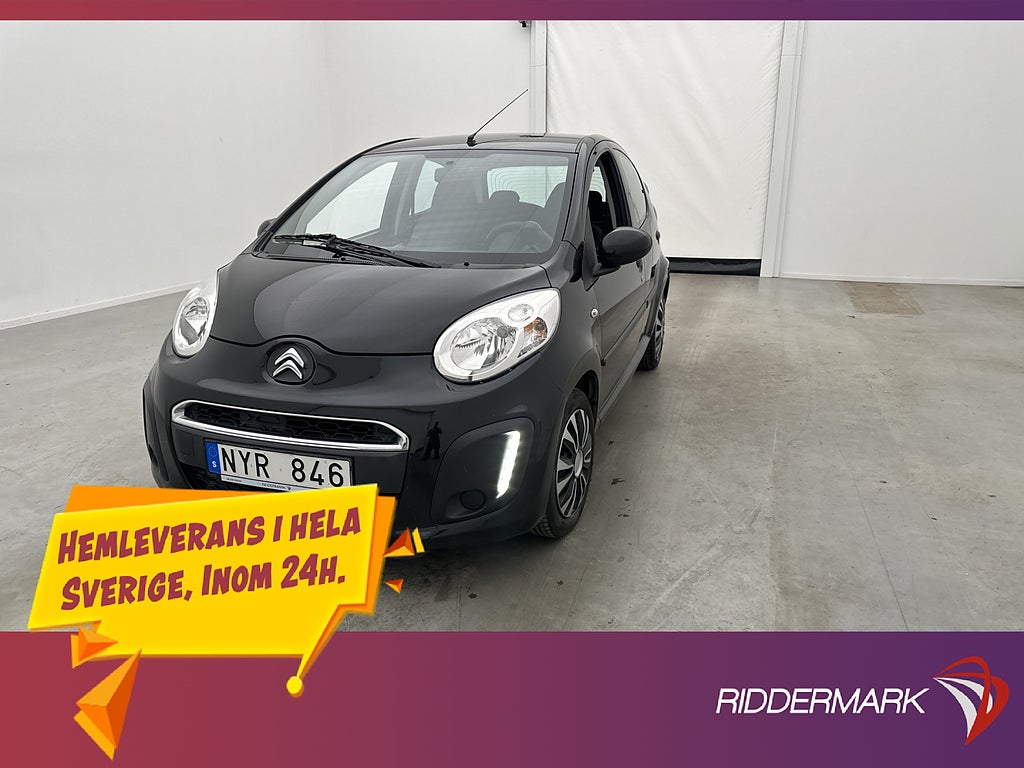 Citroën C1 5-dörrar 1.0 Manuell 68hk Två-brukare