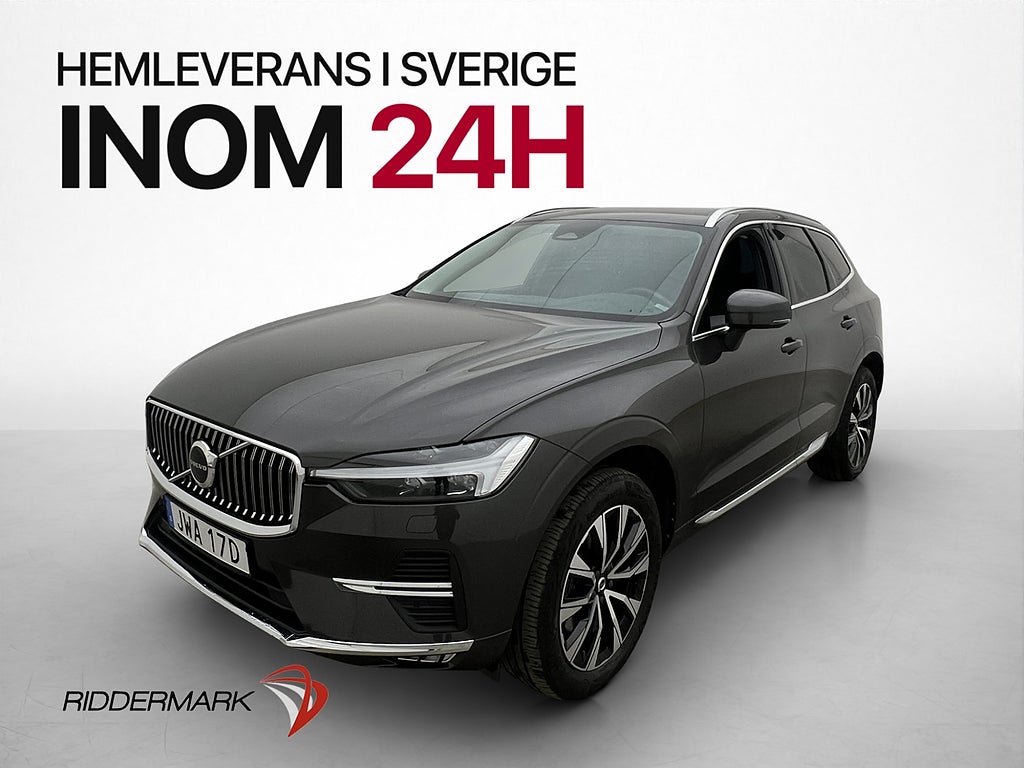 Volvo XC60 B4 AWD 197hk Plus Skinn Kamera Google CarPlay