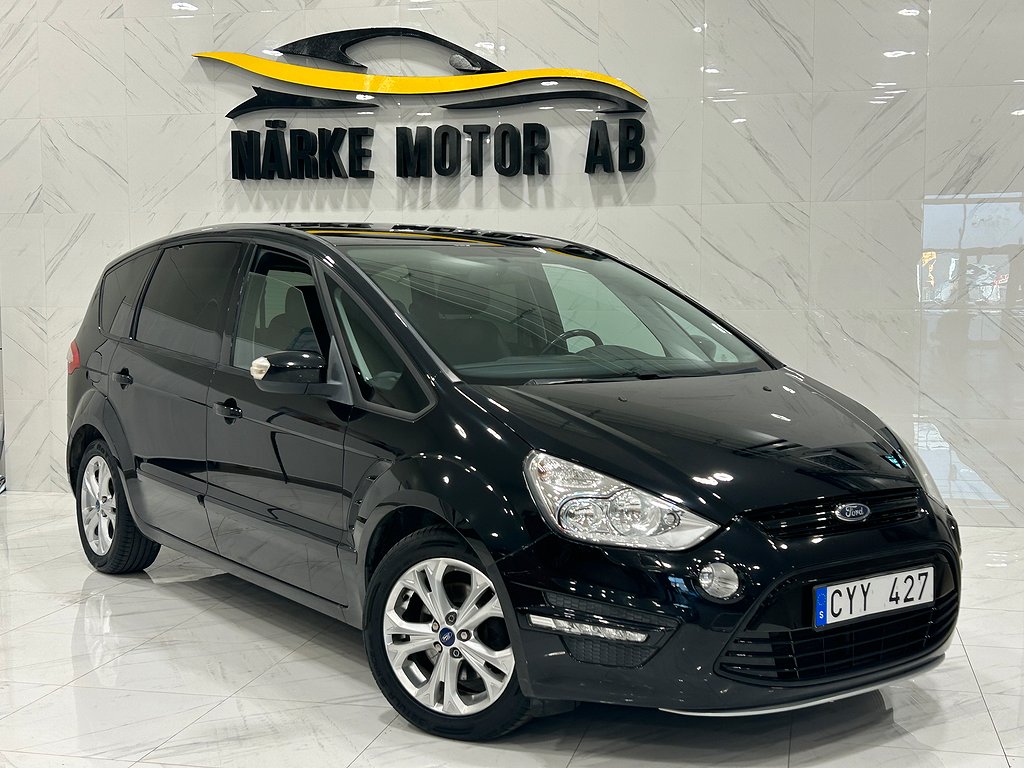 Ford S-Max 1.6 TDCi Sport Edition 7 Sits Blåtand Ny - Servad