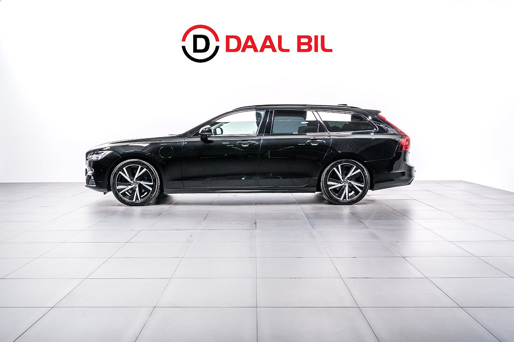 Volvo V90 RECHARGE T8 AWD 456HK 18,8kWh ULTIMATE DARK B&W® 