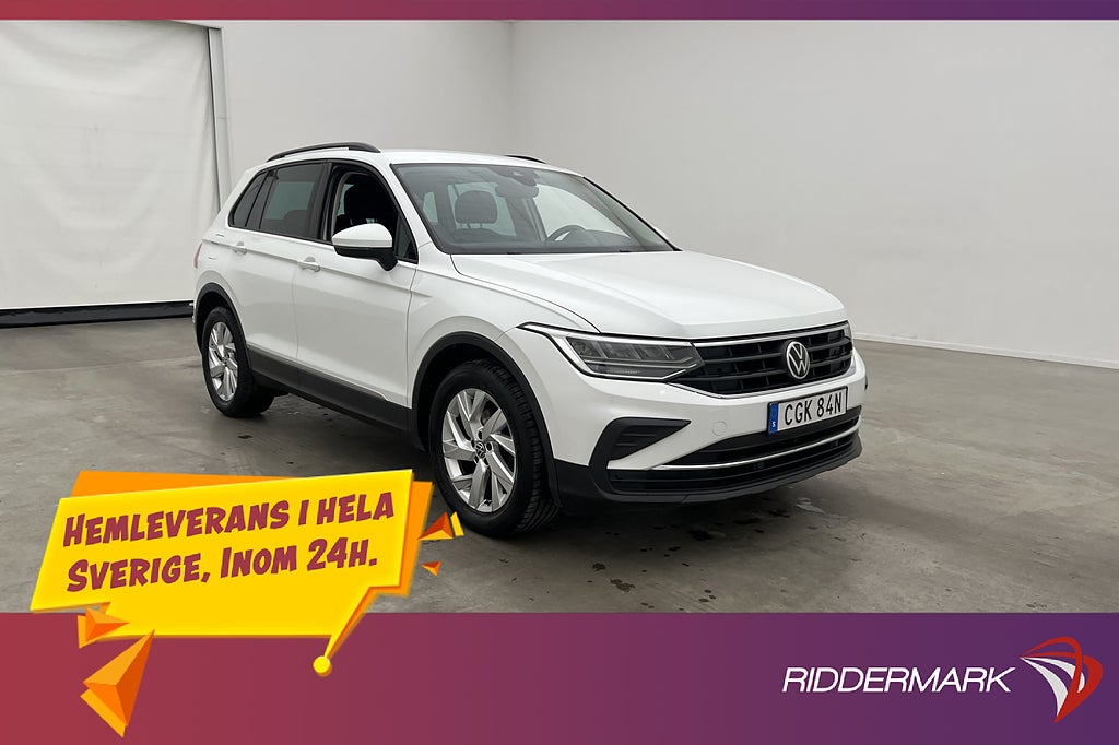 Volkswagen Tiguan 1.5 TSI 150hk Värmare Kamera CarPlay Drag