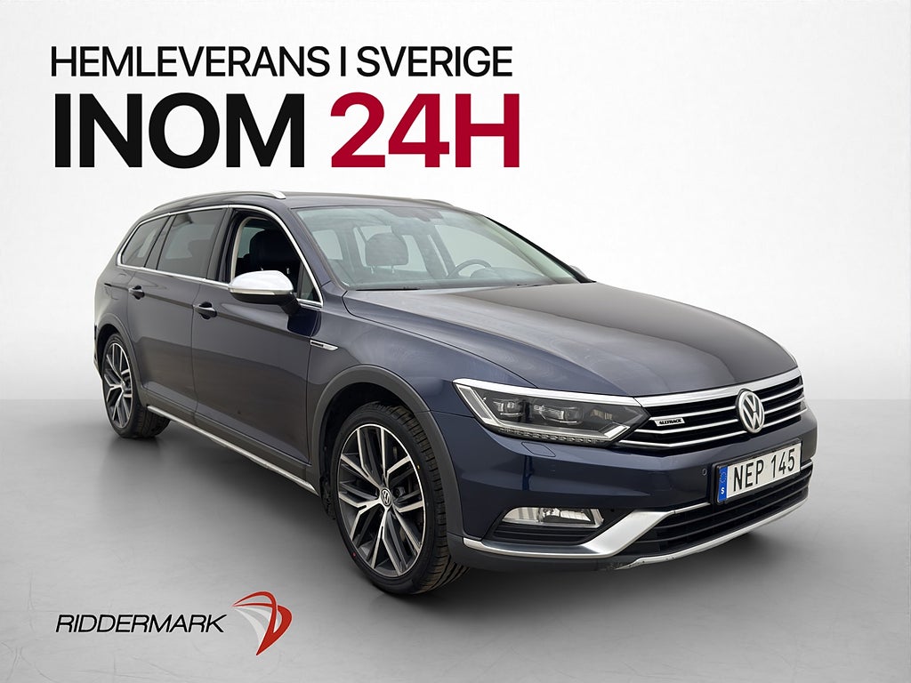 Volkswagen Passat Alltrack 2.0 TDI 4M Läder Värm Kamera Drag