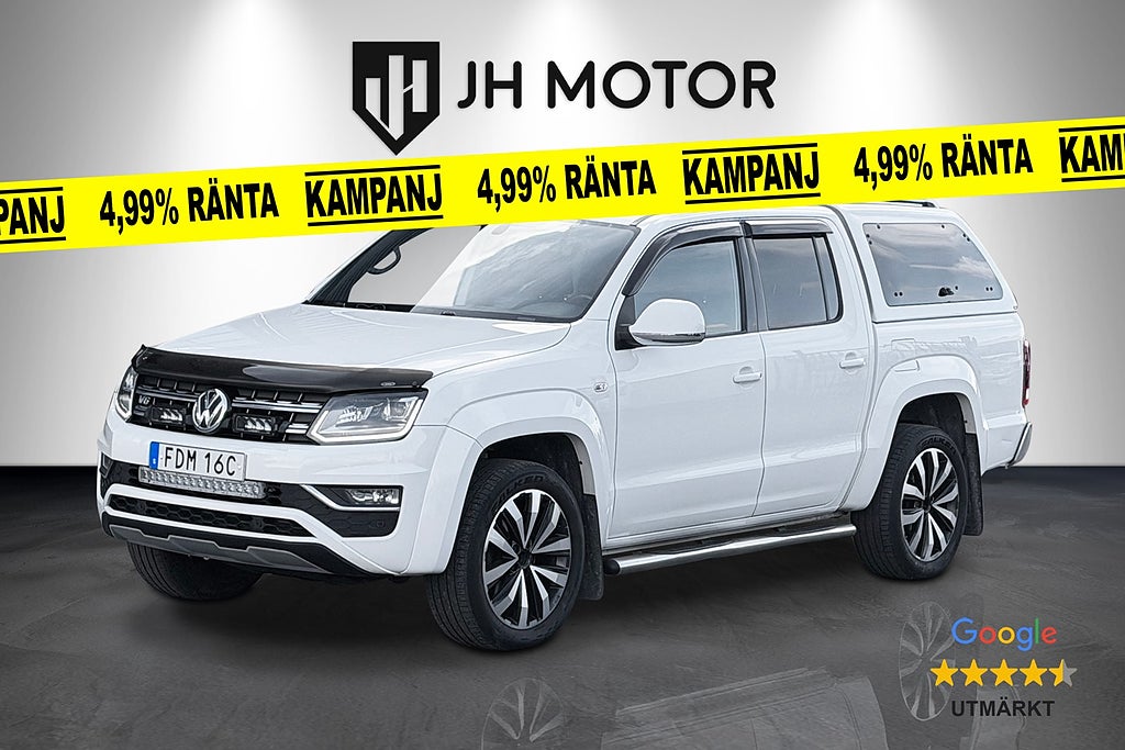 Volkswagen Amarok Aventura V6 3.0 TDI 258hk MOMS/DVÄRMARE/Kåpa