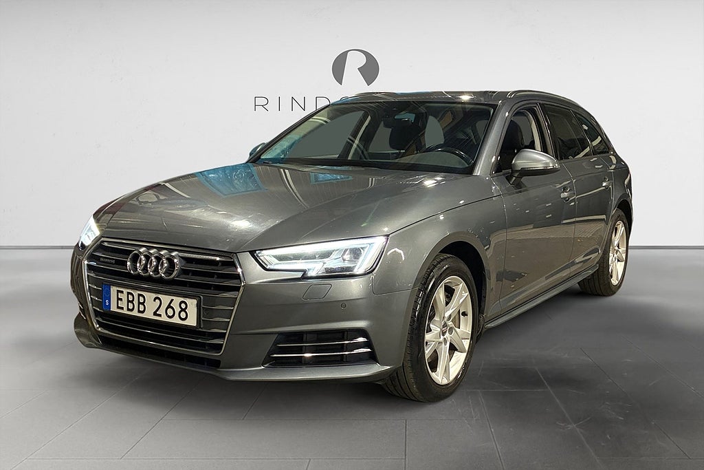 Audi A4 Avant 2.0 TDI 190 HK AUT Q  PROLINE DRAG D-VÄRM PDC 17"