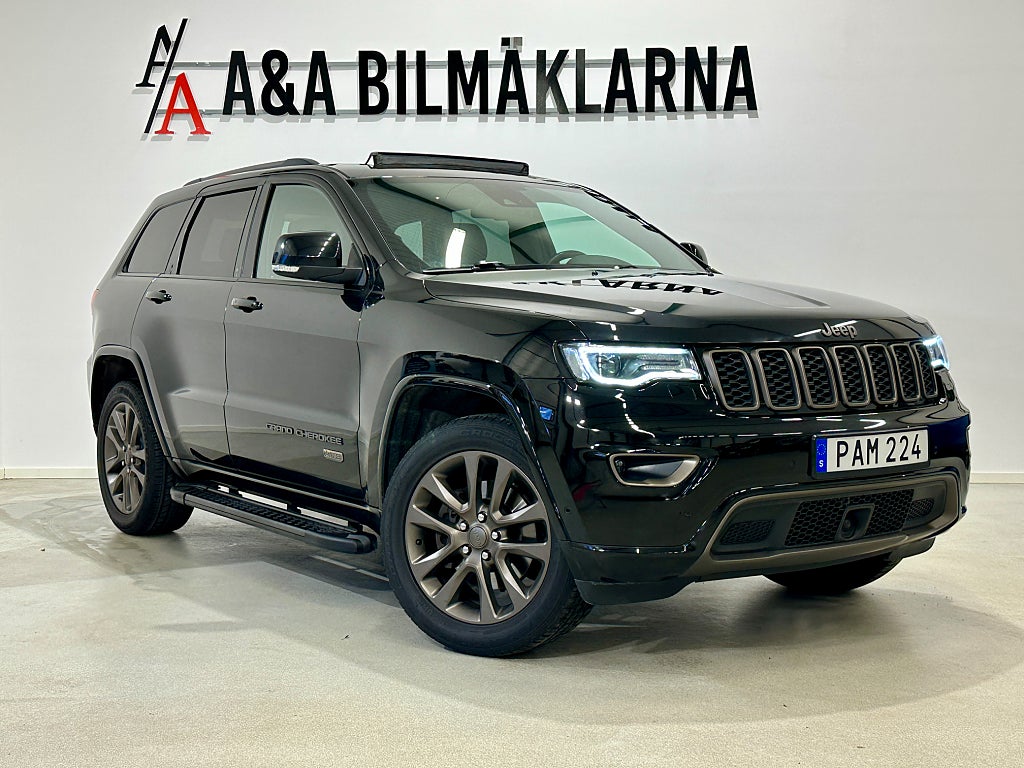 Jeep Grand Cherokee 3.0 V6 CRD 4WD Pano Skinn Side-Steps 75th SE SPEC 250hk