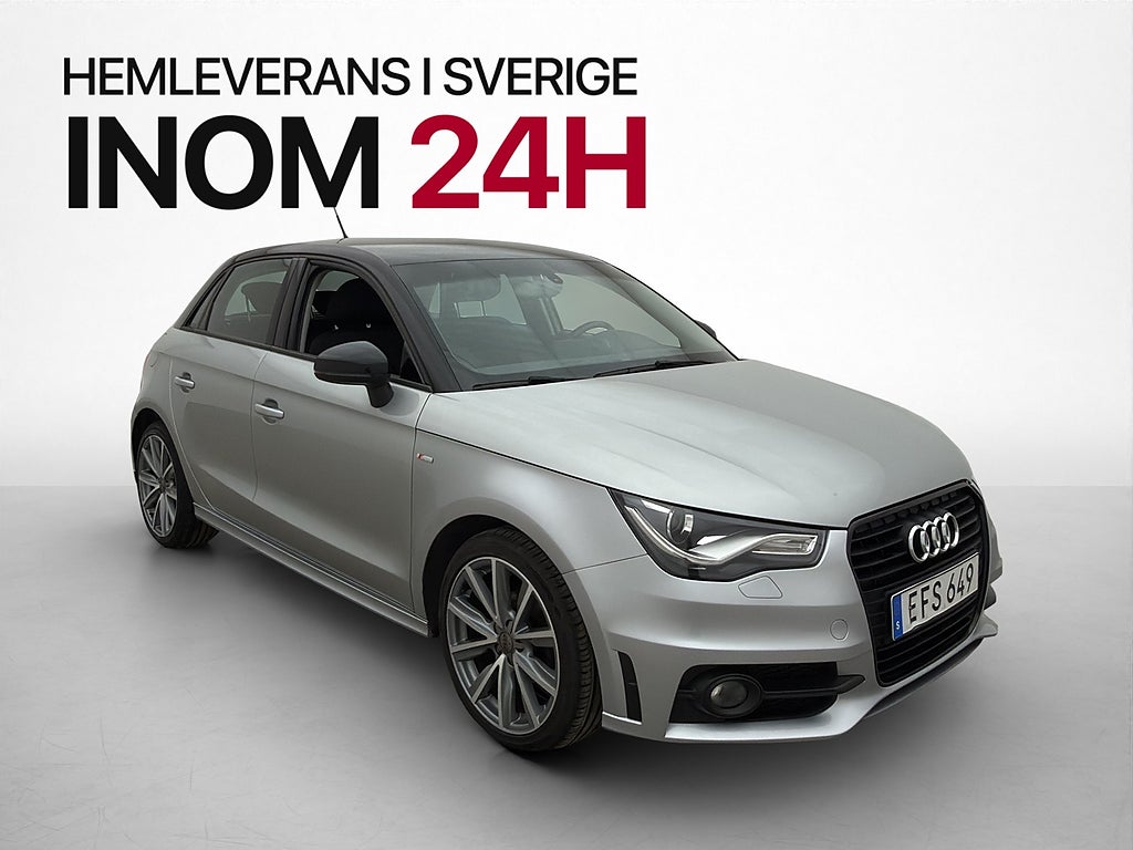 Audi A1 Sportback 1.2 TFSI 86hk S-Line Sport Farthållare
