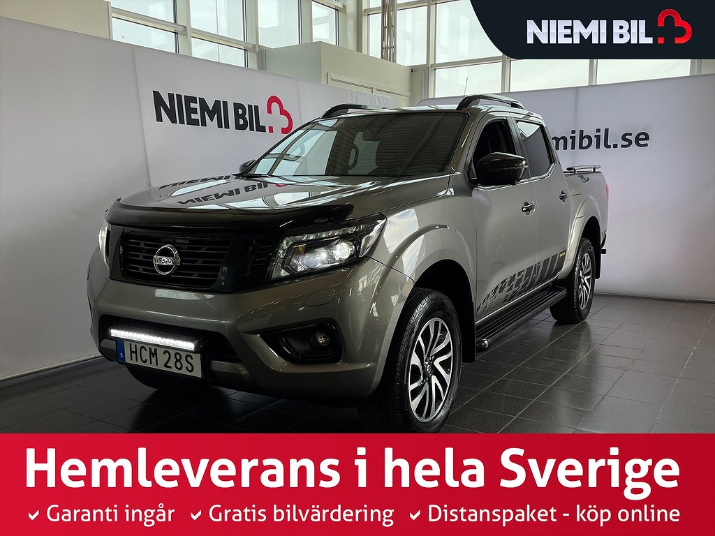 Nissan Navara Dubbelhytt 2.3 dCi 4WD Tekna/360/Drag/Taklucka