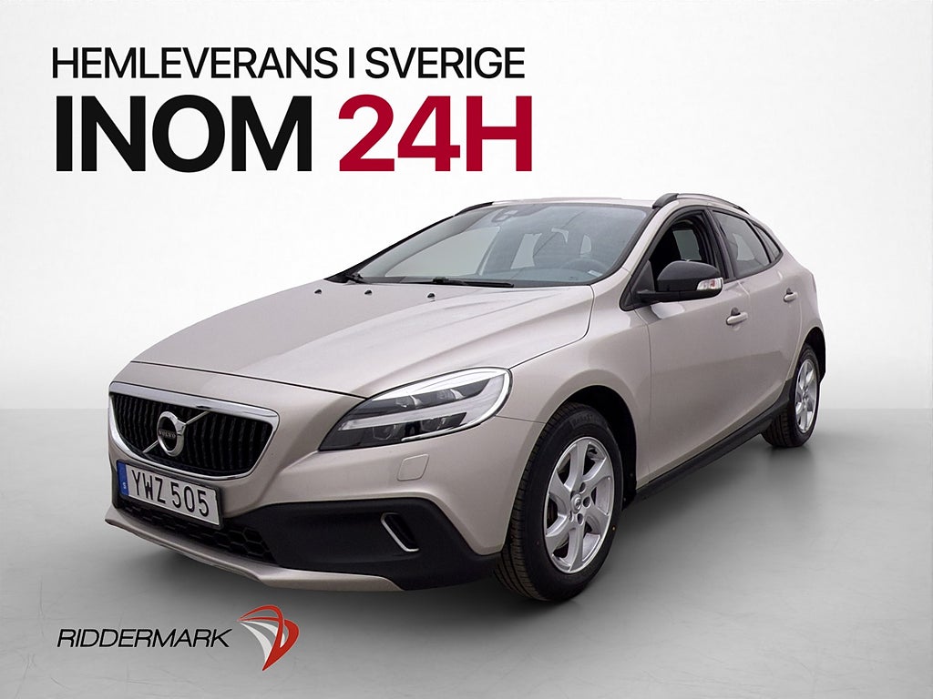 Volvo V40 Cross Country T3 Kinetic VOC Värm Navi Farthållare