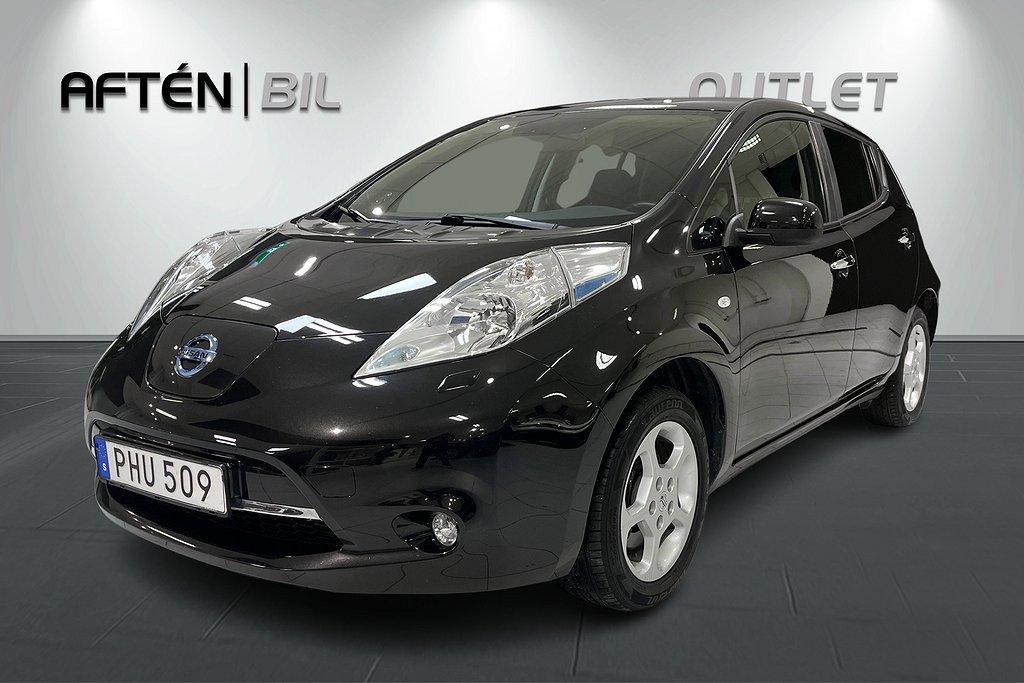 Nissan Leaf 24 kWh 109hk 2-ägare/B-kamera/GPS/ACC/Keyless