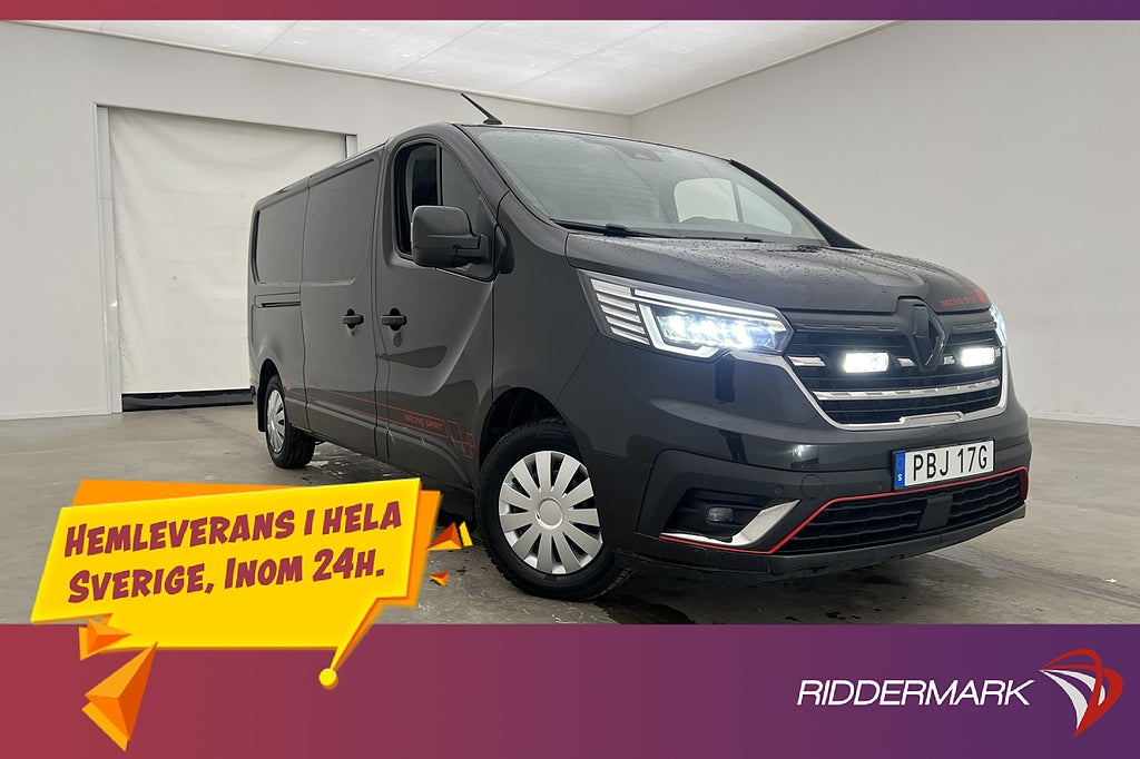 Renault trafic RacingSpirit L2 170hk Värm Drag B-Kamera Moms