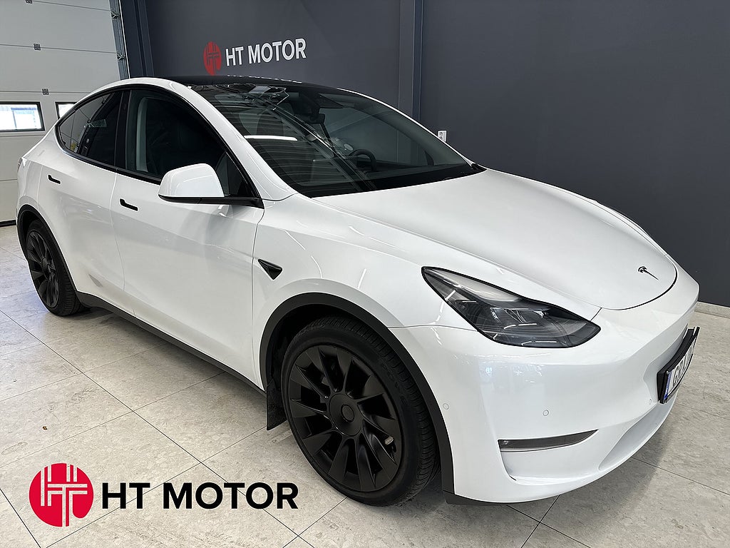 Tesla Model Y Long Range AWD/B-Kamera/DRAG/NAV/PANO/Sv-Såld Autopilot