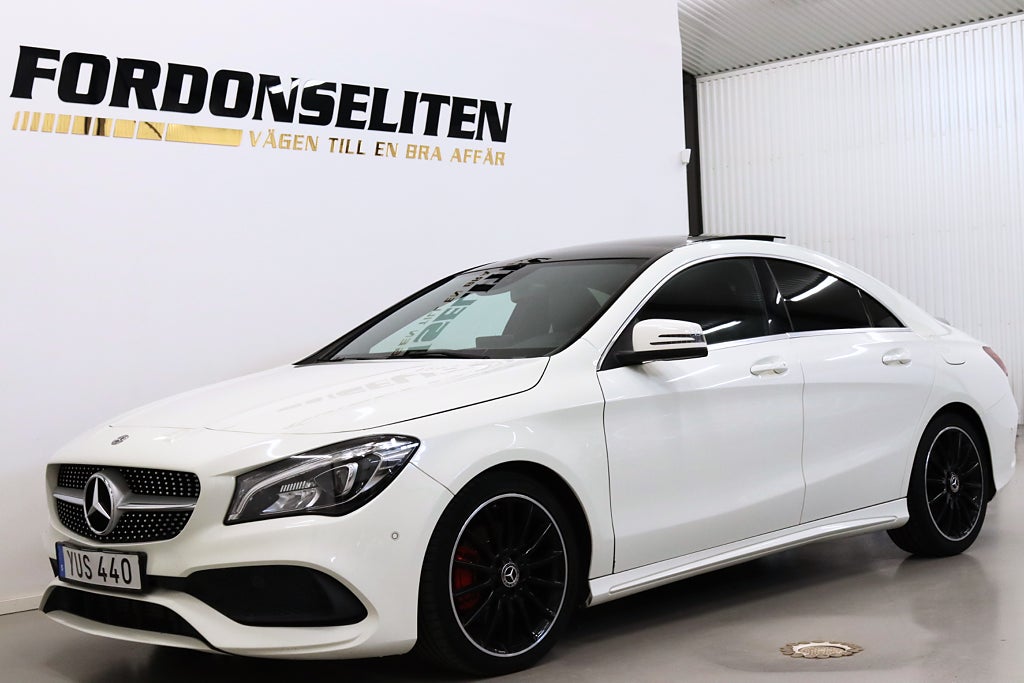 Mercedes-Benz CLA 220 d AMG Pano Navi B-kamera CarPlay Eu6 177hk