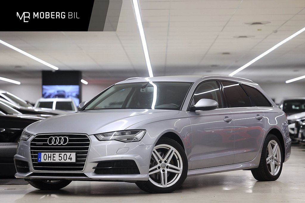 Audi A6 2.0 TDI 190hk Avant Q Sports Edition Drag Värmare