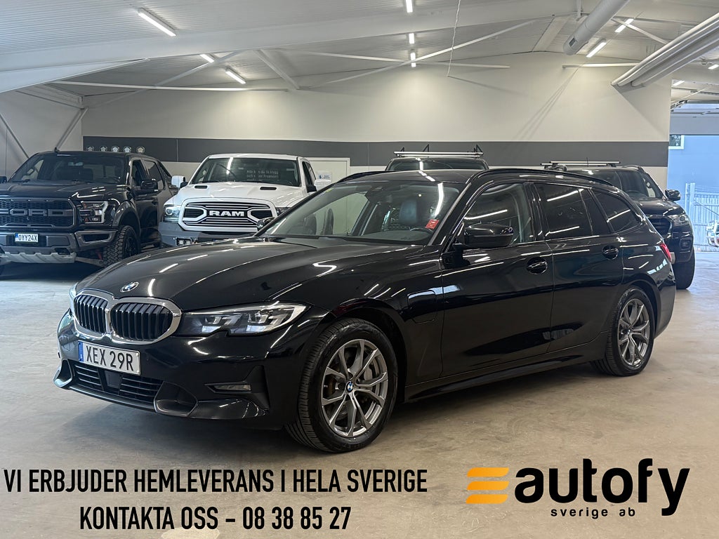 BMW 330e xDrive SPORTLINE DRAG 1-ÄGARE MOMS CARPLAY EU6