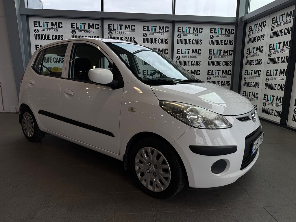 Hyundai i10 1.2 77hk En ägare Välvårdad Nyservad Värmare