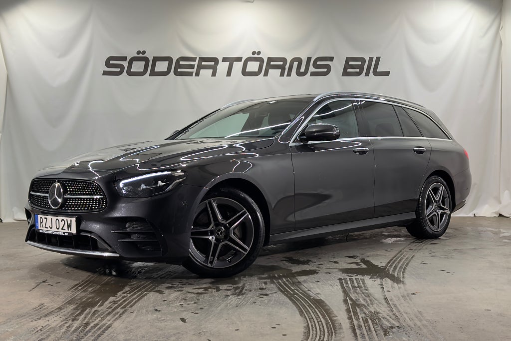 Mercedes-Benz E220 220 T d 4MATIC AMG DRAG 360 VÄRMARE BURMEISTER MOMSBIL