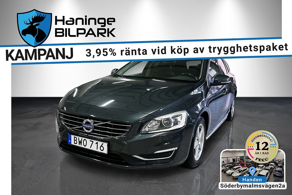 Volvo V60 D4 AUTOMAT BUSINESS EDITON PRO VÄRMARE DEAL FR 3.95%