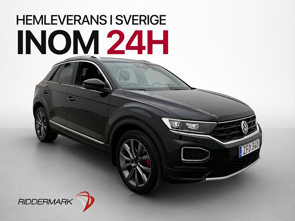 Volkswagen T-Roc TSI 4M 190hk GT Värmare CarPlay Sensorer