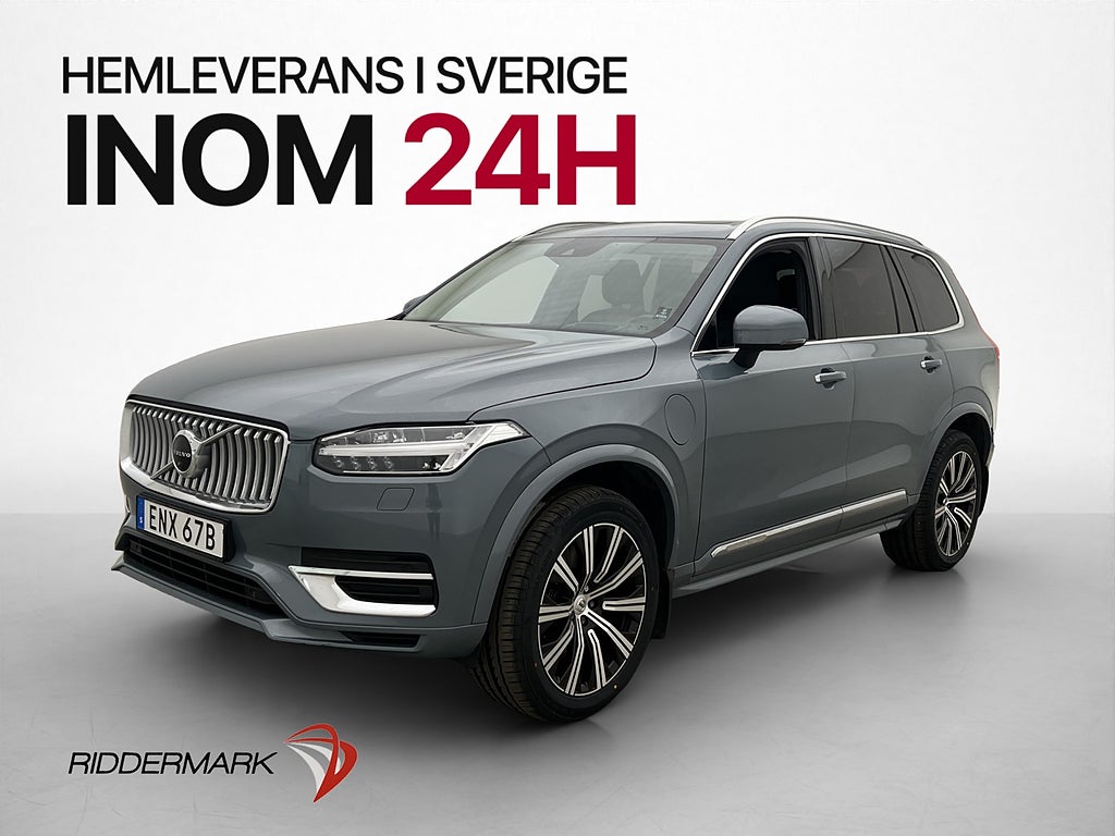 Volvo XC90 T8 AWD 392hk Inscription 7-Sits H/K Drag 360°-K