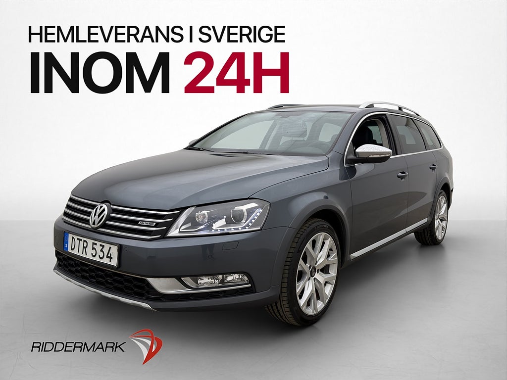 Volkswagen Passat Alltrack 4M D-Värmare Drag Kamera Skinn