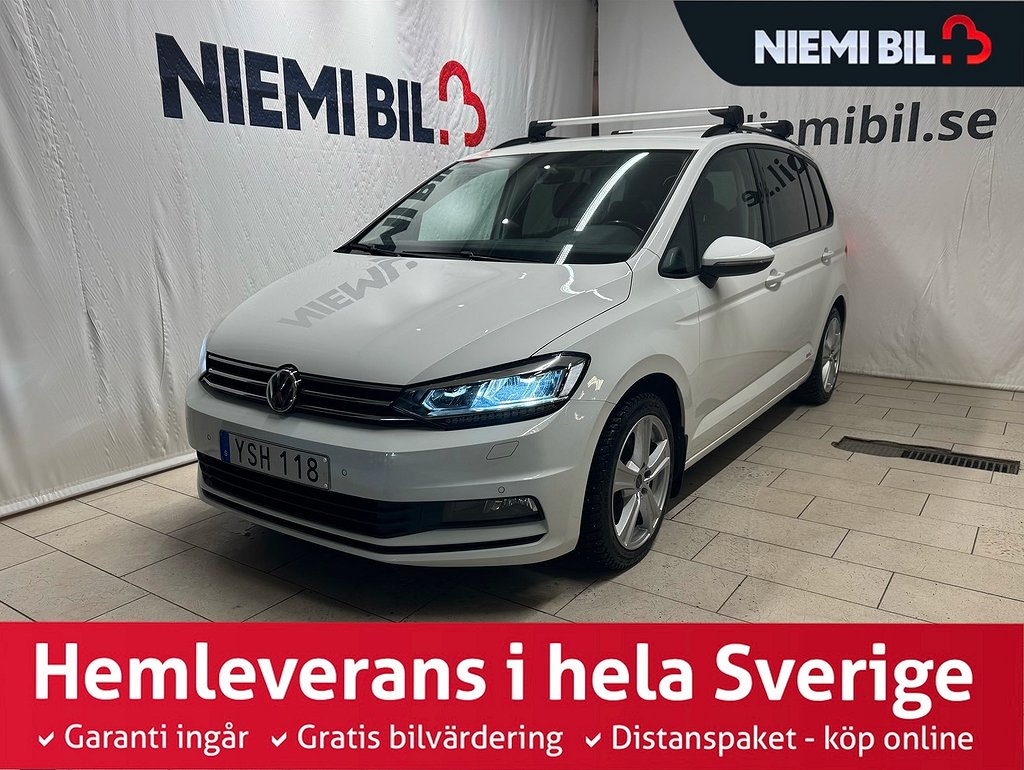 Volkswagen Touran 1.4 TSI Aut 7-sits Drag Kamera M-värmare