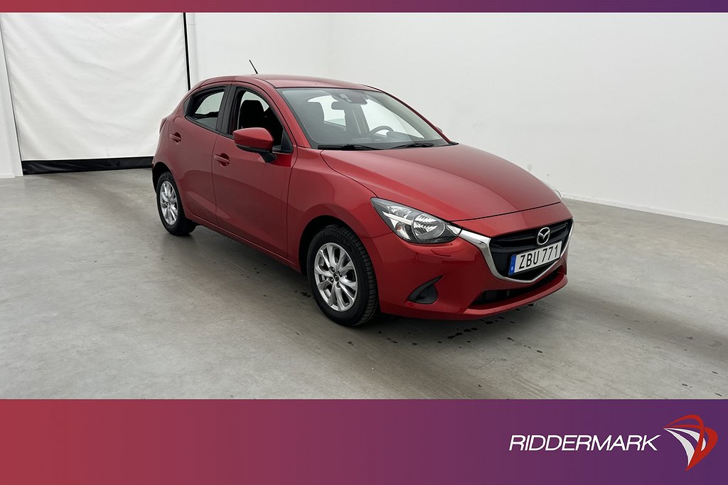 Mazda 2 1.5 SKYACTIV-G 90hk Vision Värm Sensorer 0.59L/mil