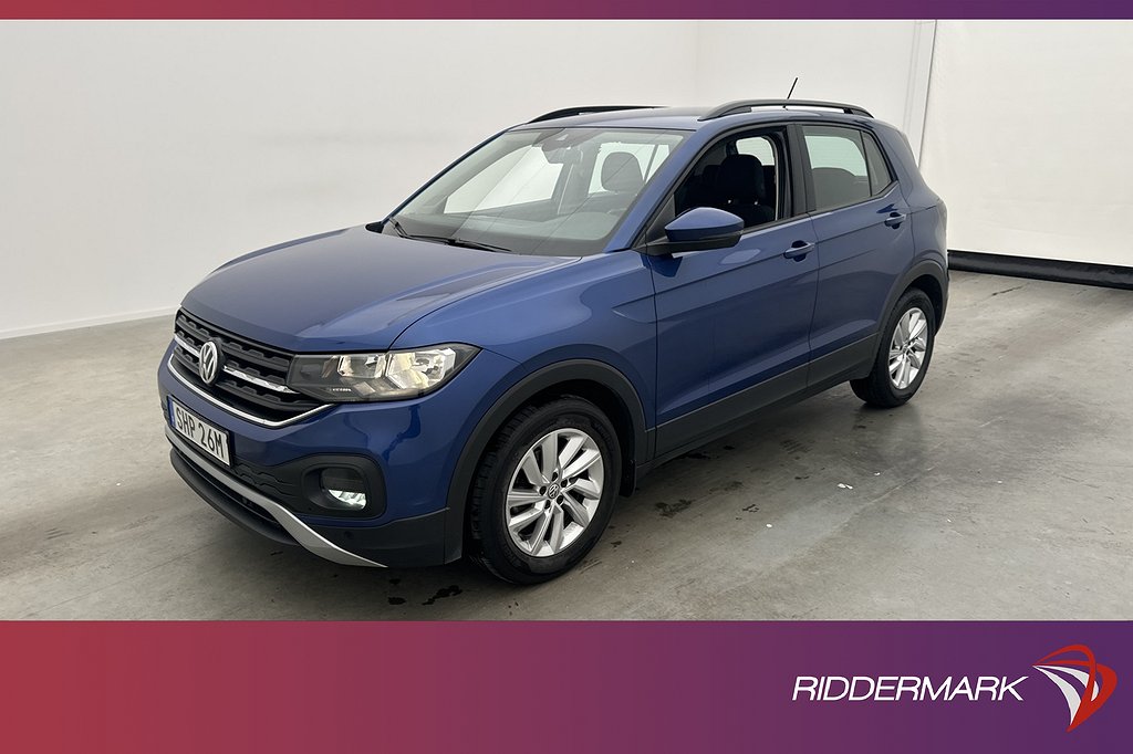 Volkswagen T-CROSS 1.0 TSI 95hk Komfort Sensorer Bluetooth