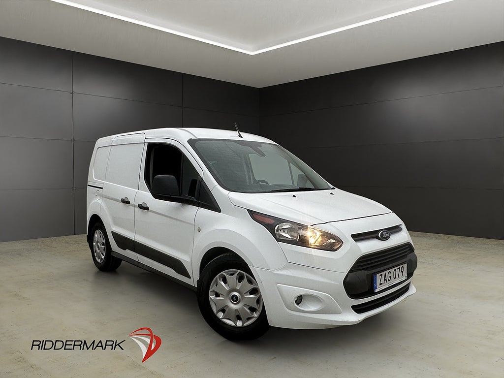 Ford Transit Connect 1.5TDCi Värmare Drag Kamera Moms 1-Bruk