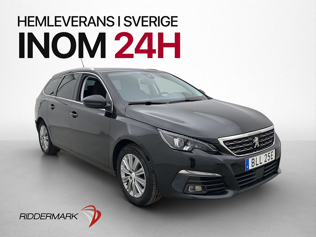 Peugeot 308 sw 1.2 131hk Allure Kamera Navi Halvskinn