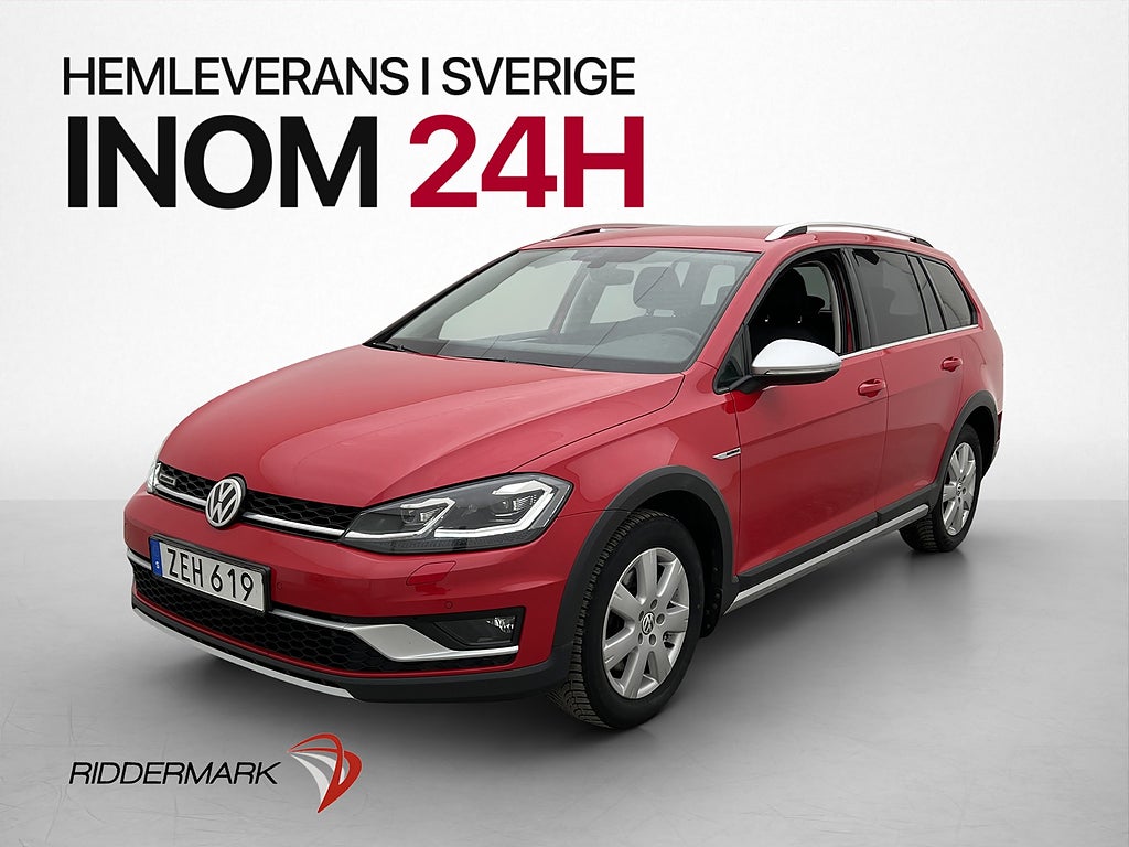 Volkswagen Golf Alltrack TSI 180hk 4Motion Alcantara Cockpit