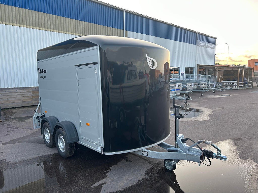 Debon Skåpsläp C500 Aluminium + Sidodörr 