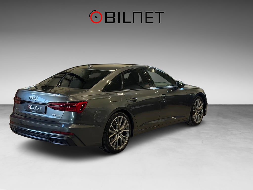 Audi A6 Sedan 50 TDI Q 286hk S-Line 20" HD-Matrix B&O El-Stolar
