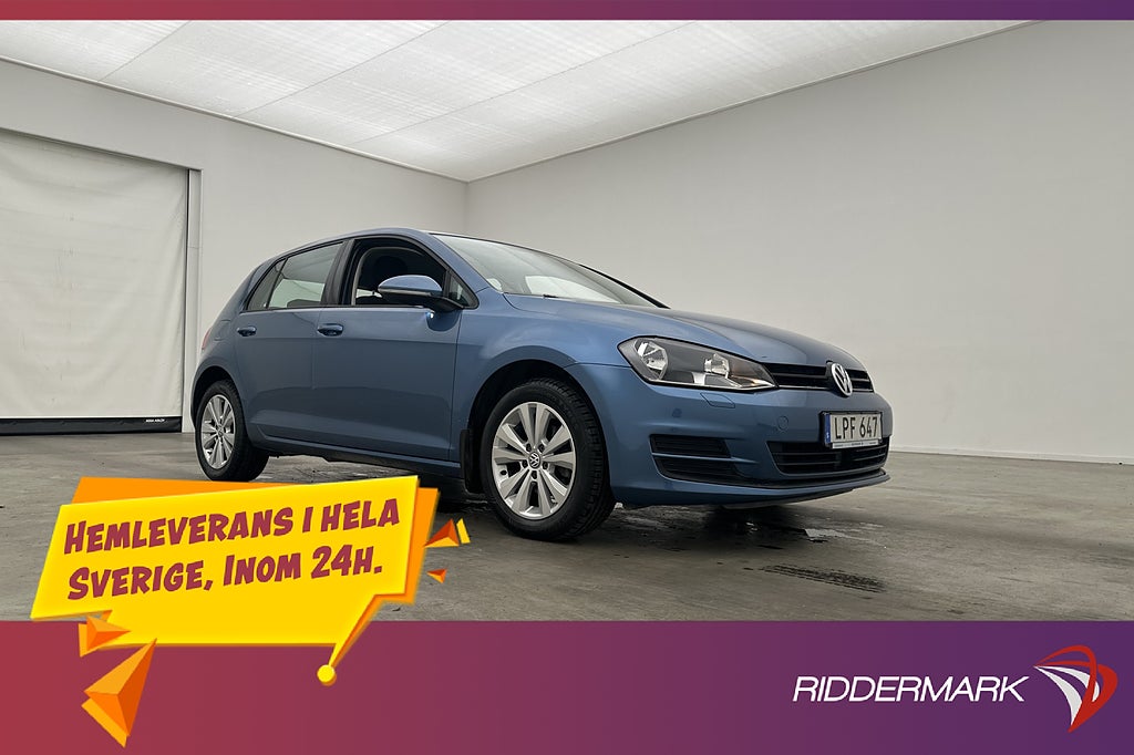 Volkswagen Golf 1.2 TSI Adaptiv Farthållare 1 bruk Låg Skatt