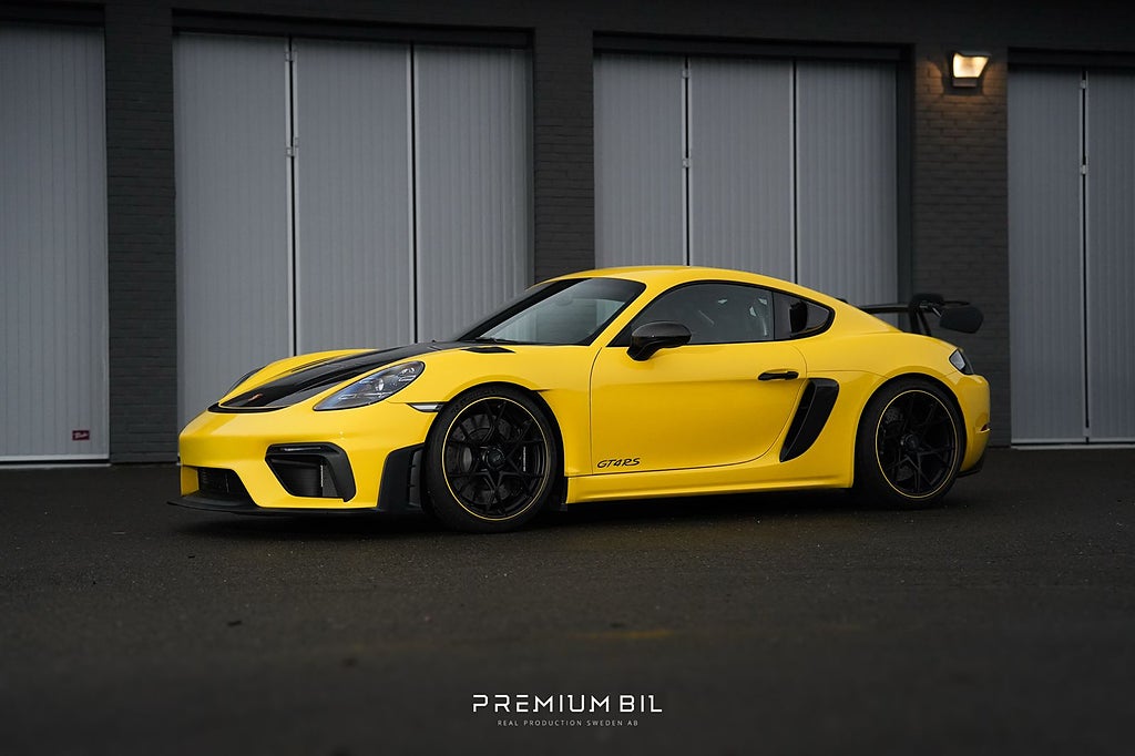 Porsche Cayman 718 GT4 RS CS WEISSACH / 600MIL / LEASEBAR / MINT CONDITION