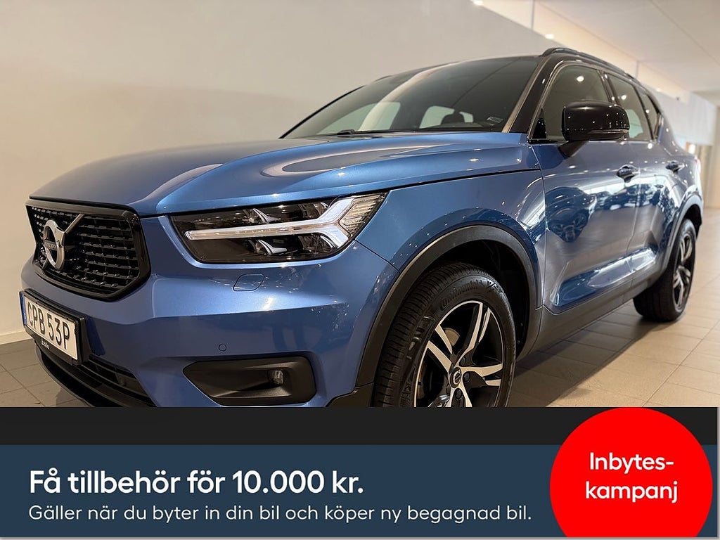 Volvo XC40 T3 FWD aut R-Design / Dragkrok / Minnesstol /...