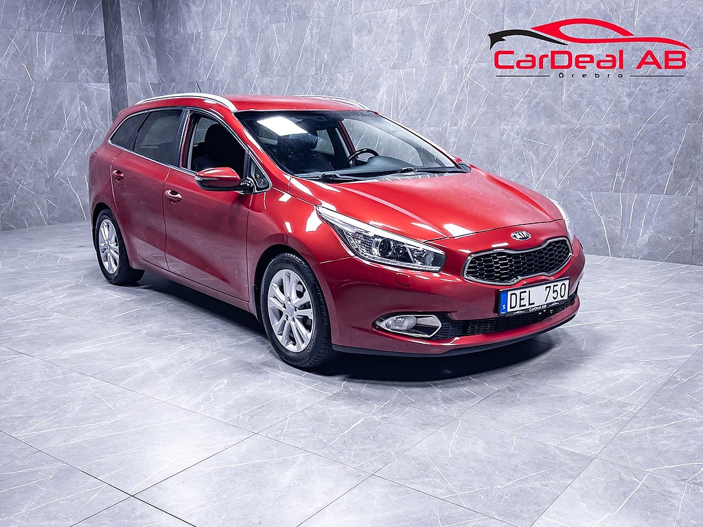 Kia Ceed Sportswagon 1.6 CRDi 128hk Värmare Dragkrok Rattvärme