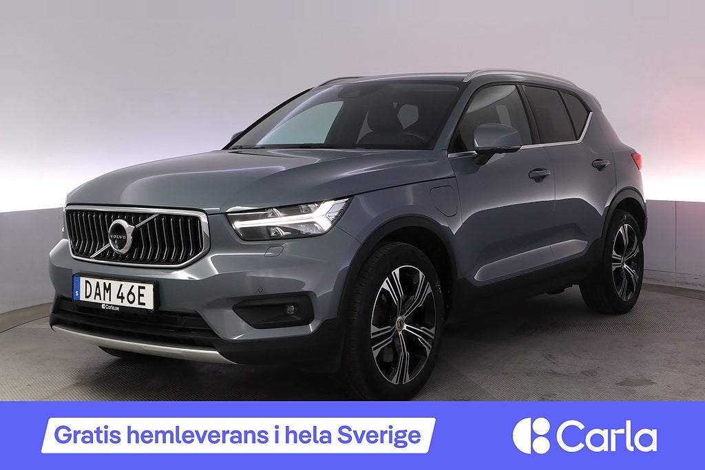 Volvo XC40 Recharge T4 Inscription Pano Drag Läder BLIS HK