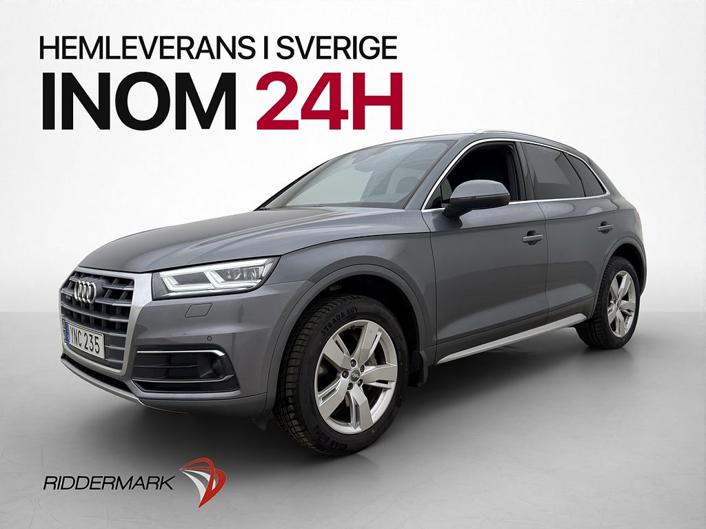 Audi Q5 TFSI 252hk Q Proline Cockpit P-Värm Navi Skinn Drag