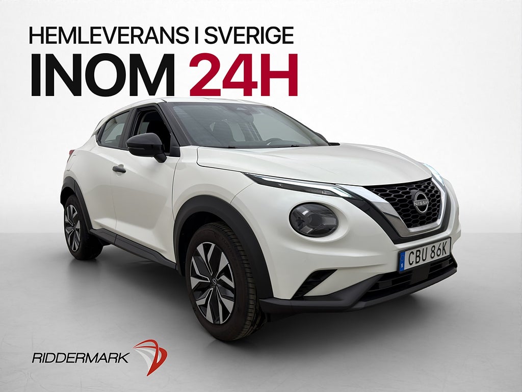 Nissan Juke 1.0 DIG-T 114hk Acenta Backkamera CarPlay