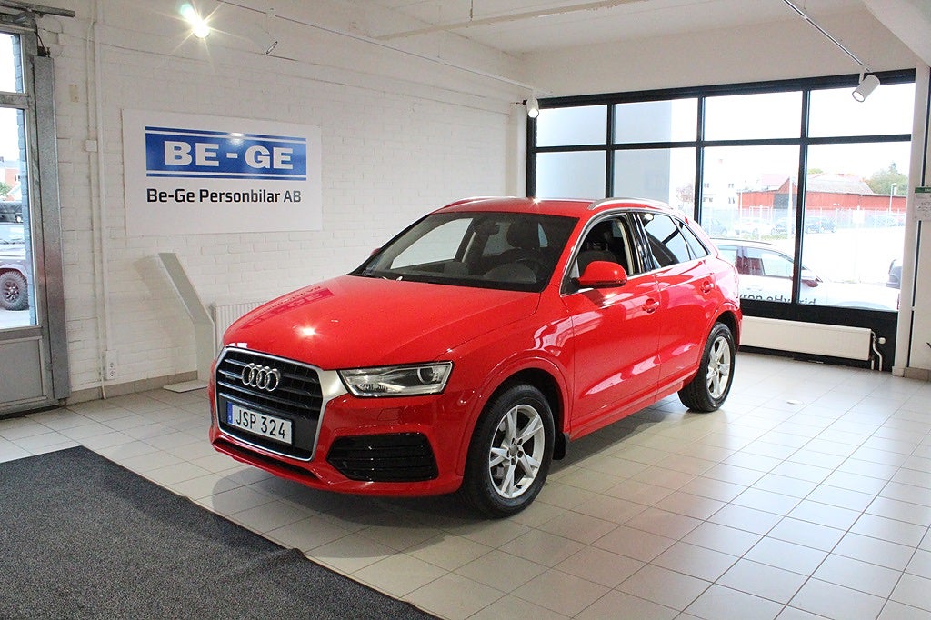 Audi Q3 SPORT 2.0 TDI QUATTRO 150HK Drag