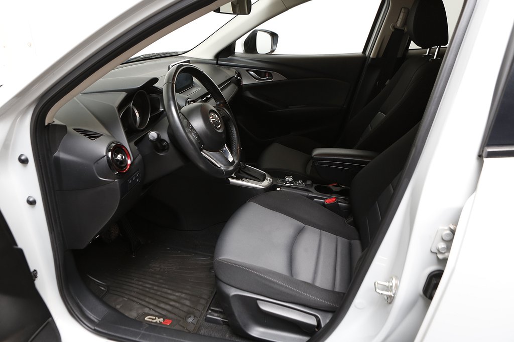 Mazda CX-3 2,0 SKYACTIV-G 120hk Vision Aut Navi Dragkrok 2017